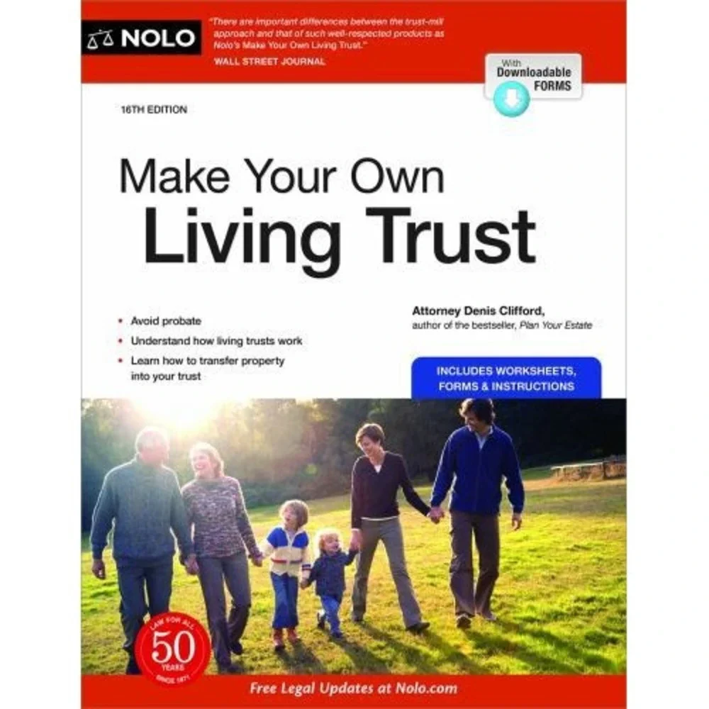 Make Your Own Living Trust, Clifford Attorney, Denis, 9781413330571